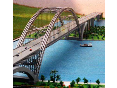 桥梁铁路模型